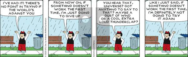 Nancy on Friday June 12, 2020 Comic Strip