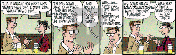 Monty on Tuesday February 13, 2018 Comic Strip