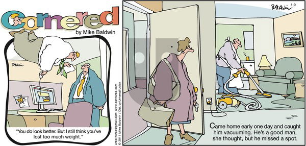 Cornered on Sunday January 9, 2011 Comic Strip