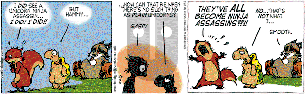 Over the Hedge on Wednesday October 5, 2011 Comic Strip