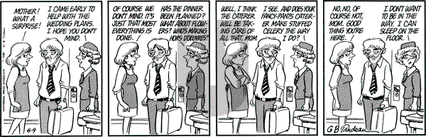 Doonesbury on Tuesday June 9, 1981 Comic Strip