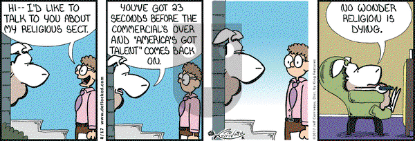 DeFlocked on Thursday August 17, 2017 Comic Strip