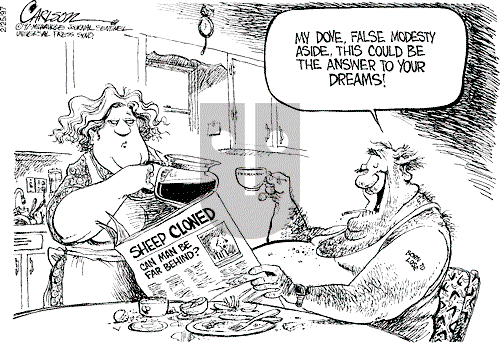 Stuart Carlson on Tuesday February 25, 1997 Comic Strip