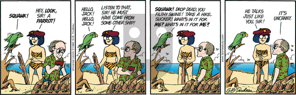 Doonesbury on Saturday July 4, 2015 Comic Strip