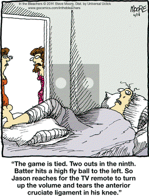 In the Bleachers on Wednesday June 18, 2014 Comic Strip