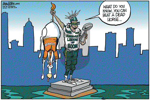 Win, Lose, Drew on Monday February 3, 2014 Comic Strip