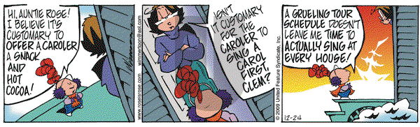 Rose is Rose on Thursday December 24, 2009 Comic Strip