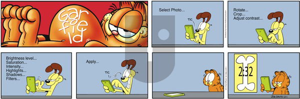 Garfield on Sunday December 1, 2019 Comic Strip