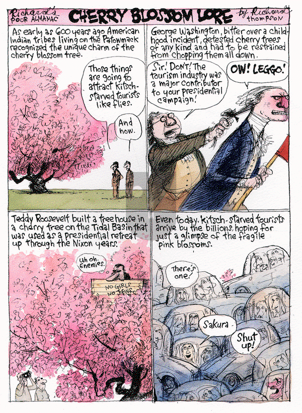 Richard's Poor Almanac on Monday May 2, 2016 Comic Strip