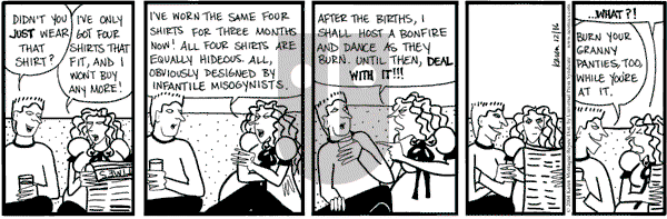 Clear Blue Water on Thursday December 16, 2004 Comic Strip