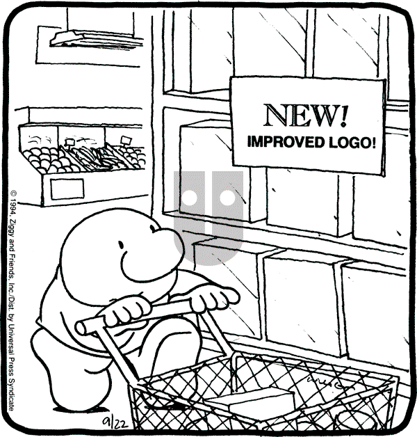 Ziggy - Thursday September 22, 1994 Comic Strip