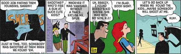 Rip Haywire on Thursday April 17, 2014 Comic Strip