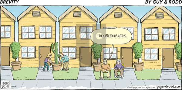Brevity on Sunday December 23, 2007 Comic Strip