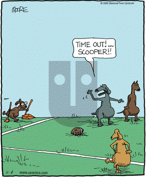 In the Bleachers on Tuesday November 8, 2005 Comic Strip