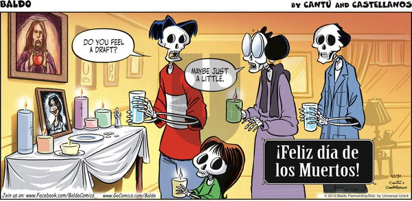 Baldo on Sunday October 31, 2010 Comic Strip
