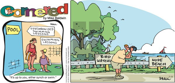 Cornered on Sunday July 13, 2014 Comic Strip