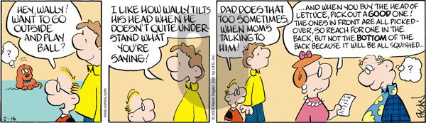 Drabble on Monday February 16, 2009 Comic Strip