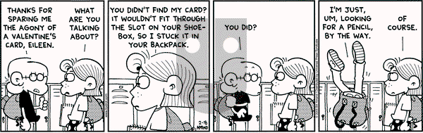 FoxTrot on Friday February 18, 2005 Comic Strip