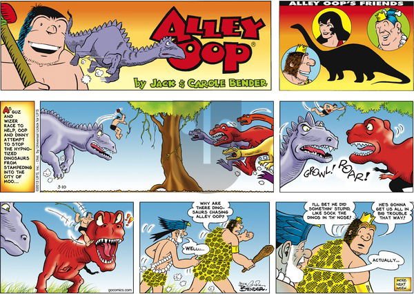 Alley Oop on Sunday March 10, 2013 Comic Strip