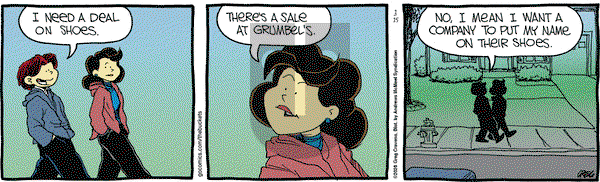 The Buckets on Wednesday January 15, 2020 Comic Strip