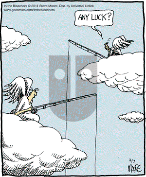 In the Bleachers on Thursday July 3, 2014 Comic Strip