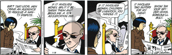 Doonesbury on Monday January 19, 2004 Comic Strip