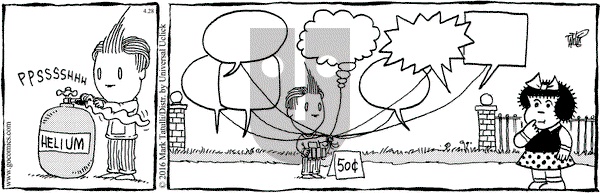 Lio on Thursday April 28, 2016 Comic Strip