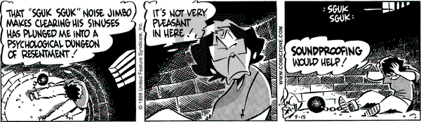 Rose is Rose on Tuesday September 15, 1998 Comic Strip