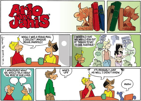Arlo and Janis on Sunday July 20, 2008 Comic Strip