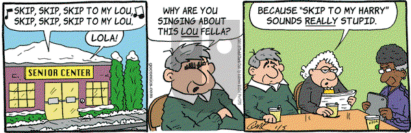 Lola on Friday January 5, 2018 Comic Strip