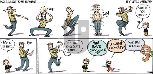 Wallace the Brave on Sunday January 27, 2019 Comic Strip