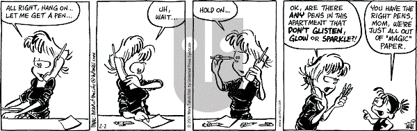 Heart of the City on Friday February 2, 2001 Comic Strip