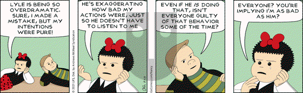 Nancy on Wednesday August 11, 2021 Comic Strip