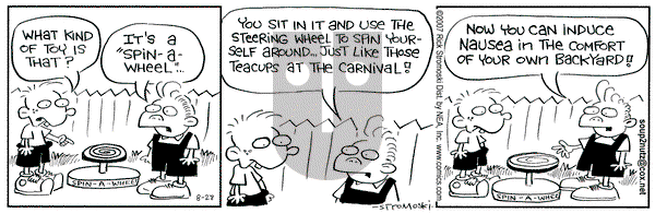 Soup to Nutz - Old on Tuesday August 28, 2007 Comic Strip