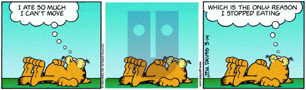 Garfield on Saturday March 14, 1998 Comic Strip