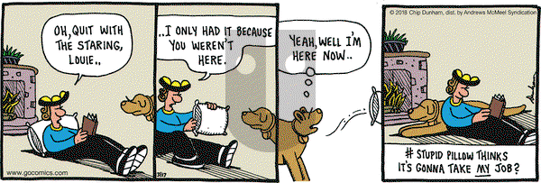 Overboard on Saturday March 17, 2018 Comic Strip