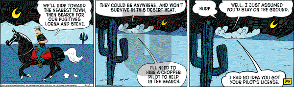Rip Haywire on Monday April 10, 2017 Comic Strip