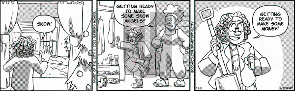 Heart of the City on Monday December 8, 2025 Comic Strip