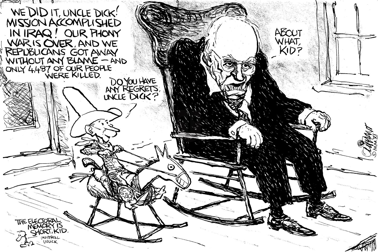 Pat Oliphant - Tuesday December 20, 2011 Comic Strip