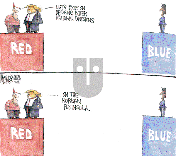 Matt Davies on Thursday April 19, 2018 Comic Strip