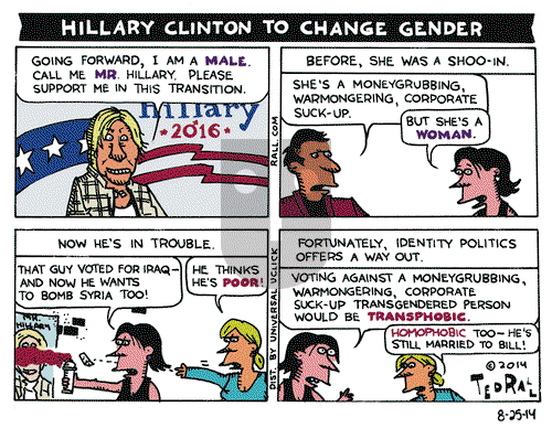 Ted Rall on Monday August 25, 2014 Comic Strip