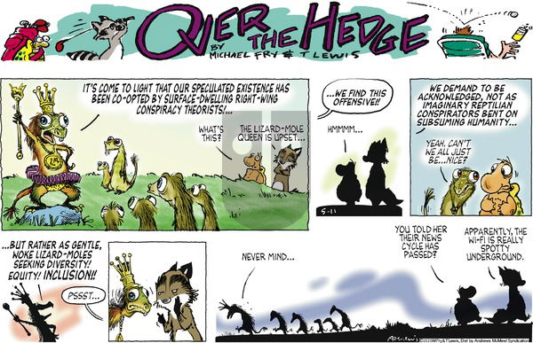 Over the Hedge on Sunday May 11, 2025 Comic Strip