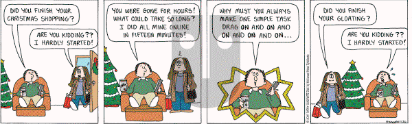 Cathy Classics - Friday November 30, 2007 Comic Strip
