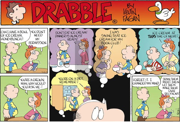 Drabble on Sunday July 9, 2017 Comic Strip