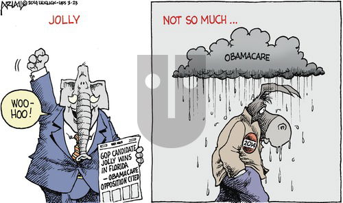 Robert Ariail on Sunday March 23, 2014 Comic Strip