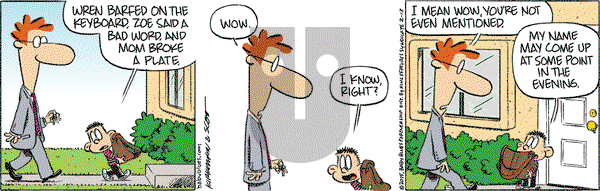 Baby Blues on Friday February 13, 2015 Comic Strip