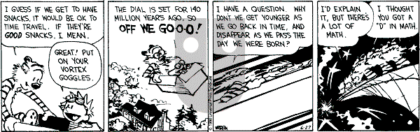 Calvin and Hobbes - Wednesday June 27, 1990 Comic Strip