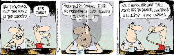 The Duplex on Thursday February 8, 2001 Comic Strip