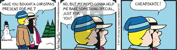 The Born Loser on Saturday December 23, 2017 Comic Strip