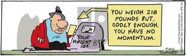 Frank and Ernest on Saturday September 10, 2011 Comic Strip